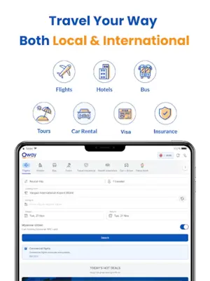 Oway Travel android App screenshot 3