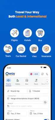 Oway Travel android App screenshot 8